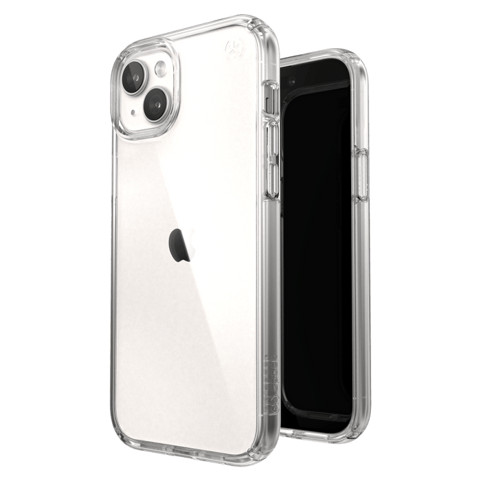 Speck Presidio Perfect Clear Case for Apple iPhone 15 Plus / iPhone 14 Plus Clear