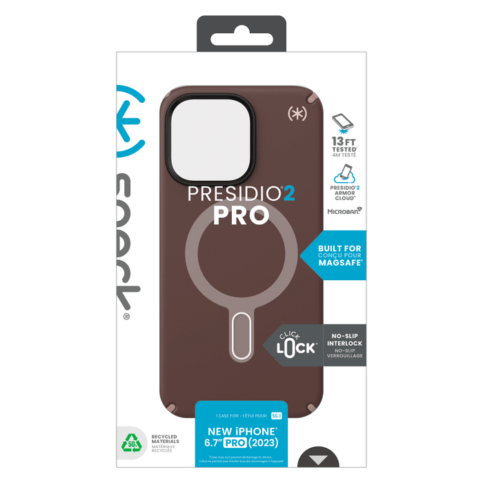 Speck Presidio2 Pro MagSafe Case for Apple iPhone 15 Pro Max New Planet