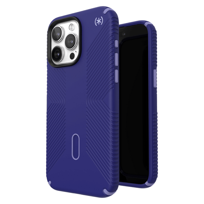 Speck Presidio2 Grip MagSafe Case for Apple iPhone 15 Pro Max Future Blue