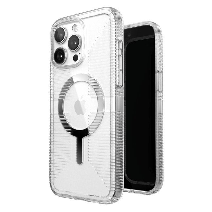 Speck Gemshell Grip MagSafe Case for Apple iPhone 15 Pro Max Clear