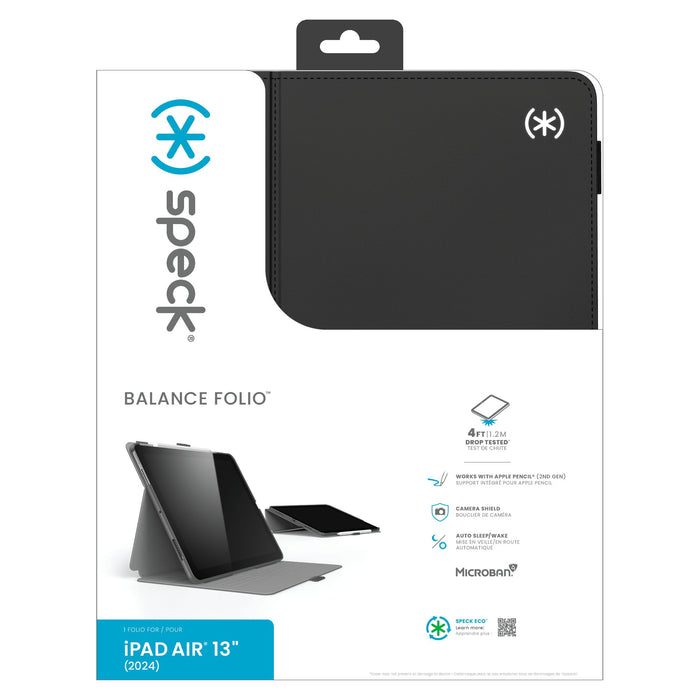 Speck Balance Folio Case for Apple iPad Air 13 Black