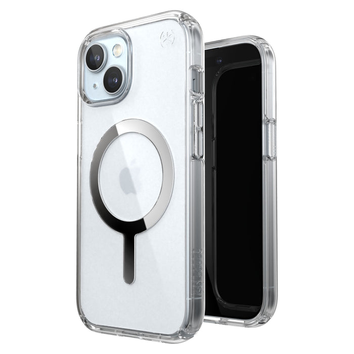 Speck Presidio Clear MagSafe Case for Apple iPhone 15 / iPhone 14 / iPhone 13 / iPhone 16e
