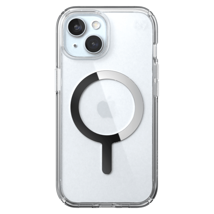 Speck Presidio Clear MagSafe Case for Apple iPhone 15 / iPhone 14 / iPhone 13 / iPhone 16e Clear