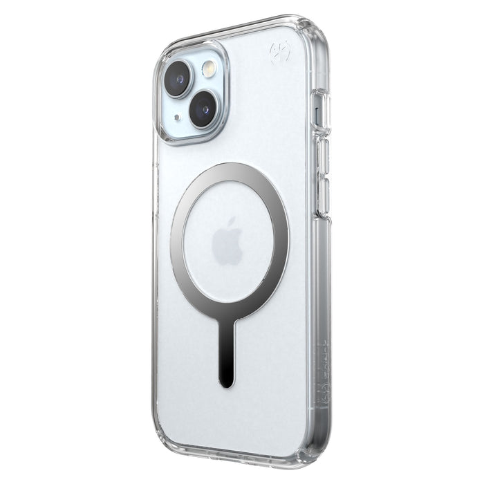 Speck Presidio Clear MagSafe Case for Apple iPhone 15 / iPhone 14 / iPhone 13 / iPhone 16e Clear