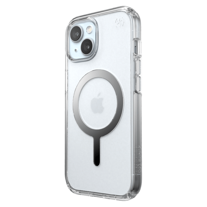 Speck Presidio Clear MagSafe Case for Apple iPhone 15 / iPhone 14 / iPhone 13 / iPhone 16e Clear