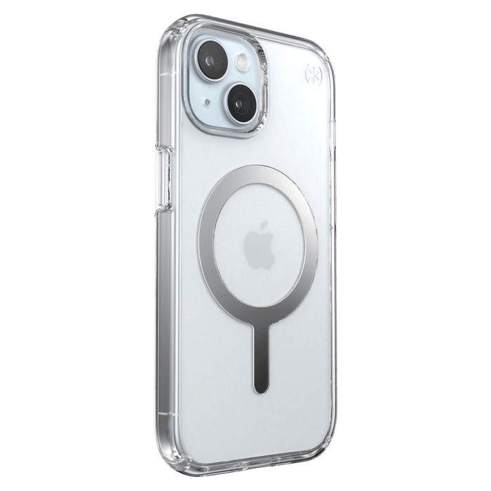 Speck Presidio Clear MagSafe Case for Apple iPhone 15 / iPhone 14 / iPhone 13 / iPhone 16e Clear