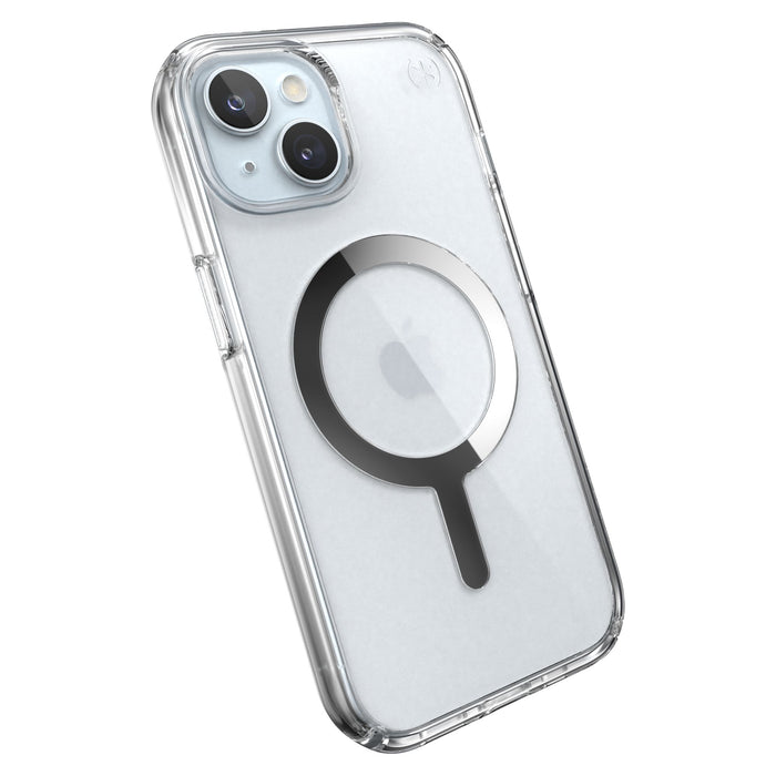 Speck Presidio Clear MagSafe Case for Apple iPhone 15 / iPhone 14 / iPhone 13 / iPhone 16e Clear