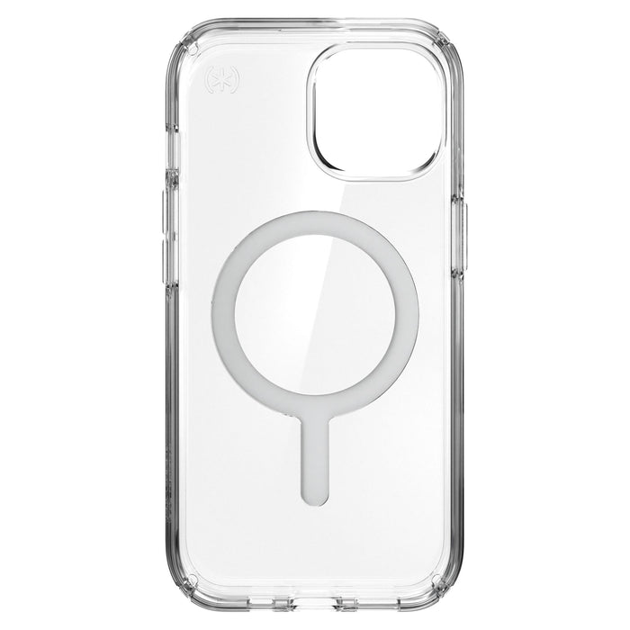 Speck Presidio Clear MagSafe Case for Apple iPhone 15 / iPhone 14 / iPhone 13 / iPhone 16e Clear