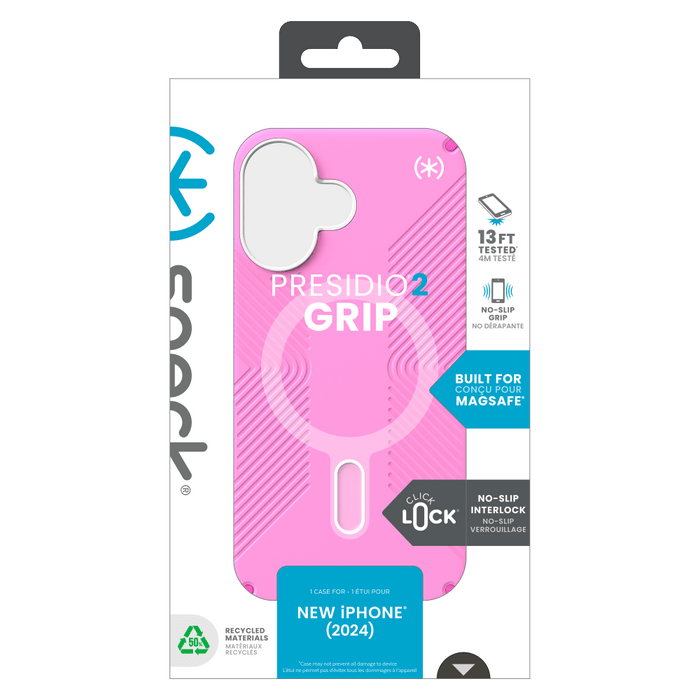 Speck Presidio2 Grip Case with ClickLock for Apple iPhone 16