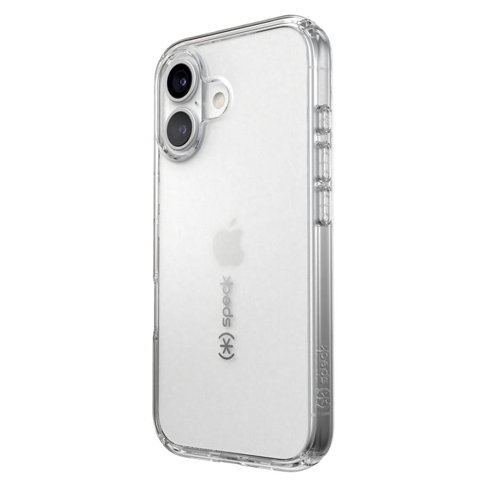 Speck Gemshell Case for Apple iPhone 16 Clear