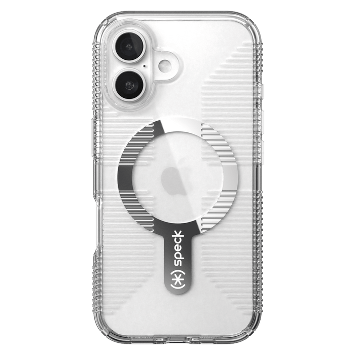 Speck Gemshell Grip MagSafe Case for Apple iPhone 16 Clear
