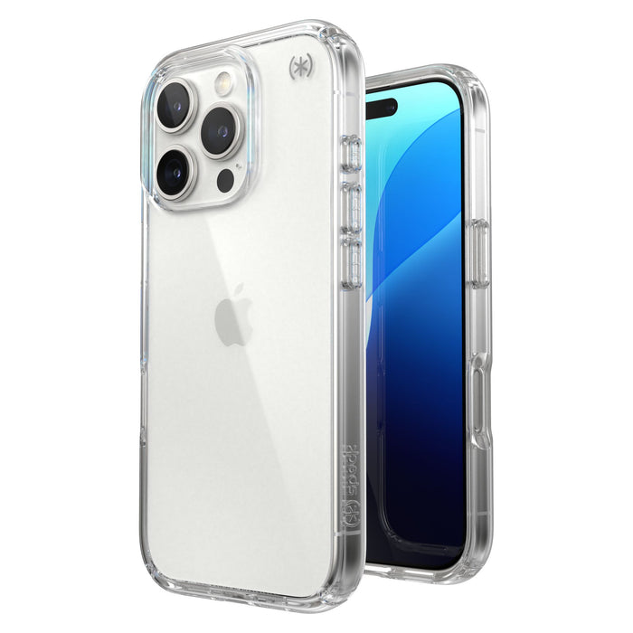 Speck Presidio Perfect Clear Case for Apple iPhone 16 Pro Clear
