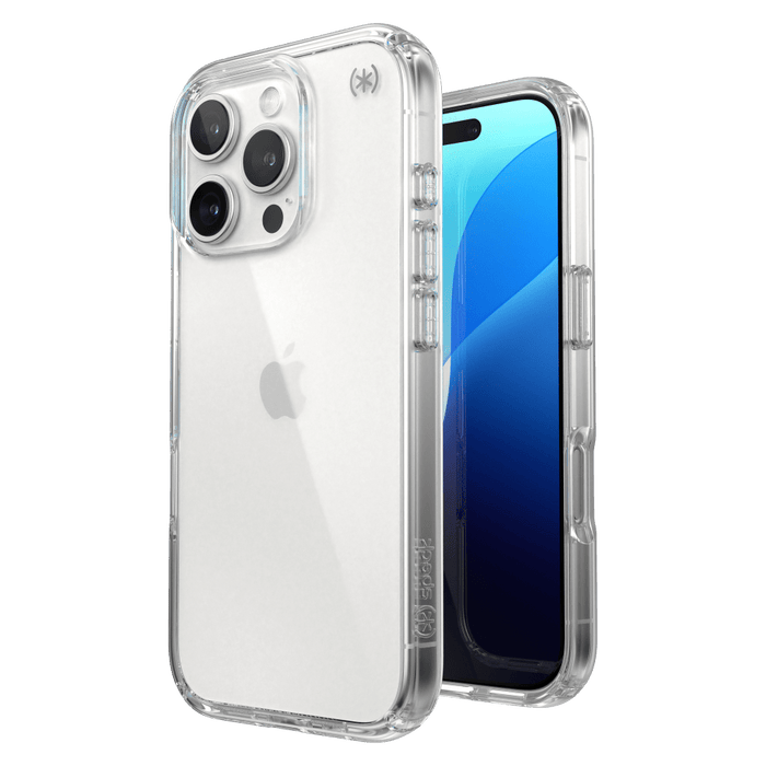 Speck Presidio Perfect Clear Case for Apple iPhone 16 Pro Clear