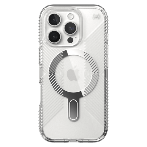 Speck Presidio Perfect Clear Grip Case with ClickLock for Apple IP16PRO Clear