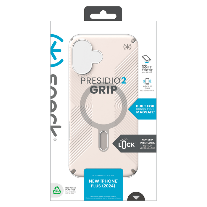 Speck Presidio2 Grip Case with ClickLock for Apple iPhone 16 Plus