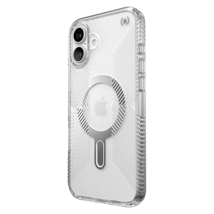 Speck Presidio Perfect Clear Grip Case with ClickLock for Apple iPhone 16 Plus