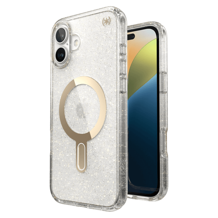 Speck Presidio Lux Case with ClickLock for Apple IP16PLUS Clear