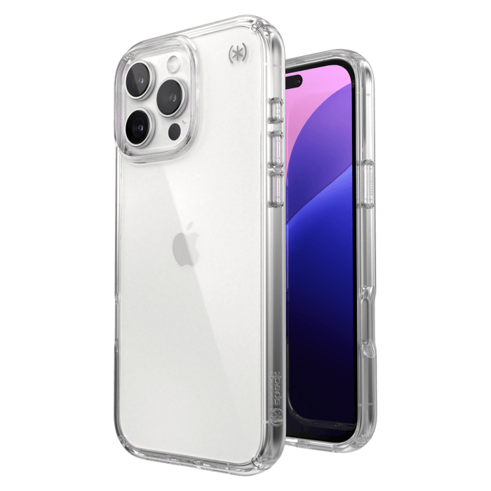 Speck Presidio Perfect Clear Case for Apple iPhone 16 Pro Max Clear