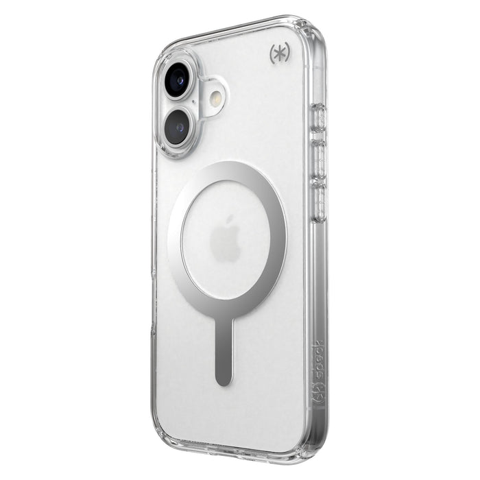 Speck Presidio Perfect Clear MagSafe Case for Apple iPhone 16 Clear