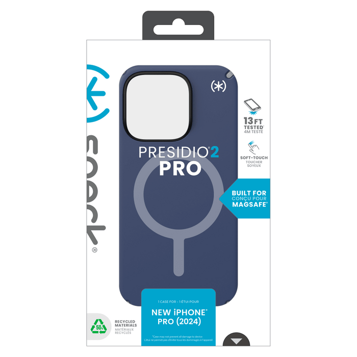 Speck Presidio2 Pro MagSafe Case with ClickLock for Apple iPhone 16 Pro