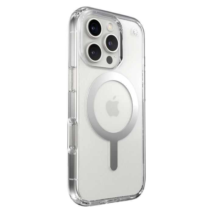 Speck Presidio Perfect Clear MagSafe Case for Apple iPhone 16 Pro Clear