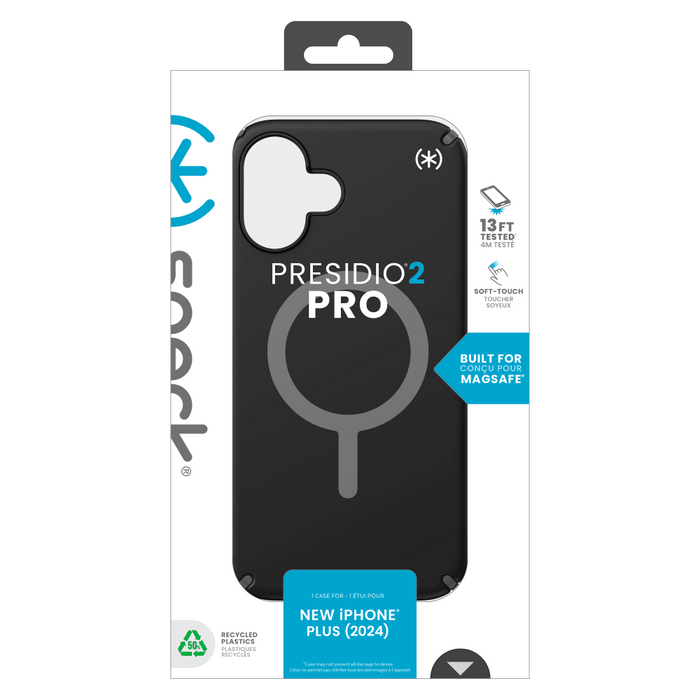 Speck Presidio2 Pro MagSafe Case with ClickLock for Apple iPhone 16 Plus