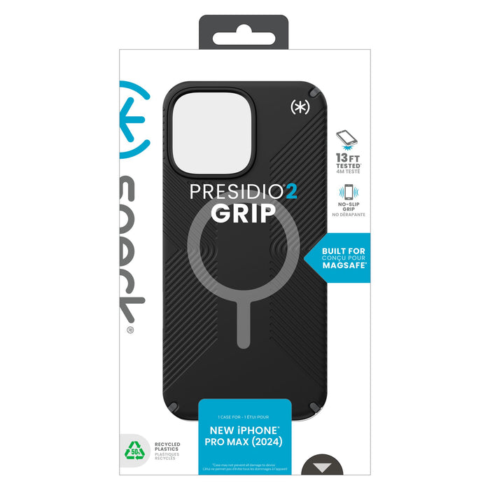 Speck Presidio2 Grip MagSafe Case with for Apple iPhone 16 Pro Max