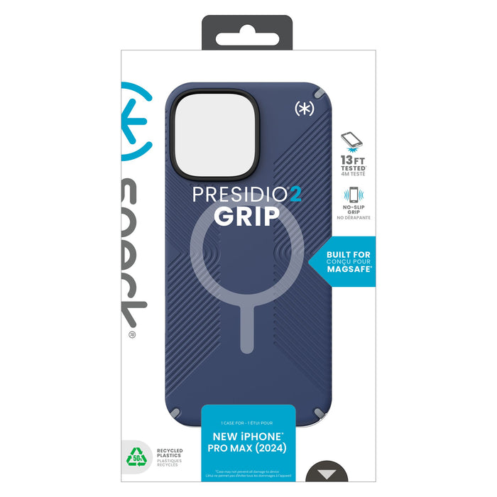 Speck Presidio2 Grip MagSafe Case with for Apple iPhone 16 Pro Max
