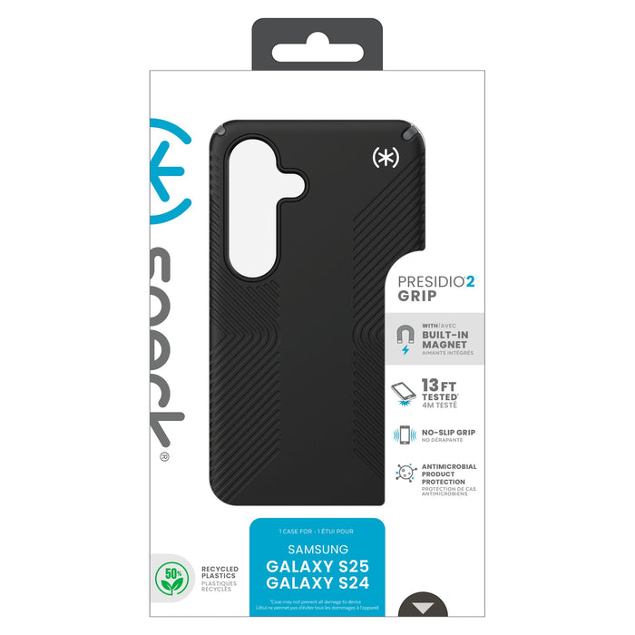 Speck Presidio2 Grip Case with Magnet for Samsung Galaxy S25