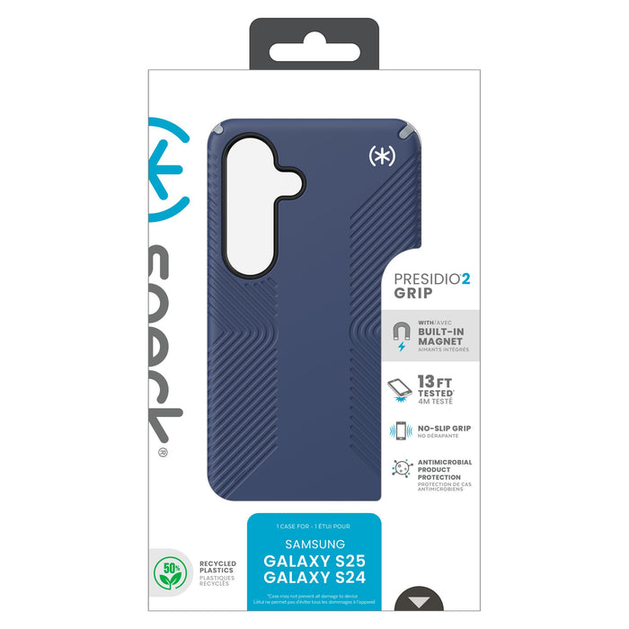 Speck Presidio2 Grip Case with Magnet for Samsung Galaxy S25