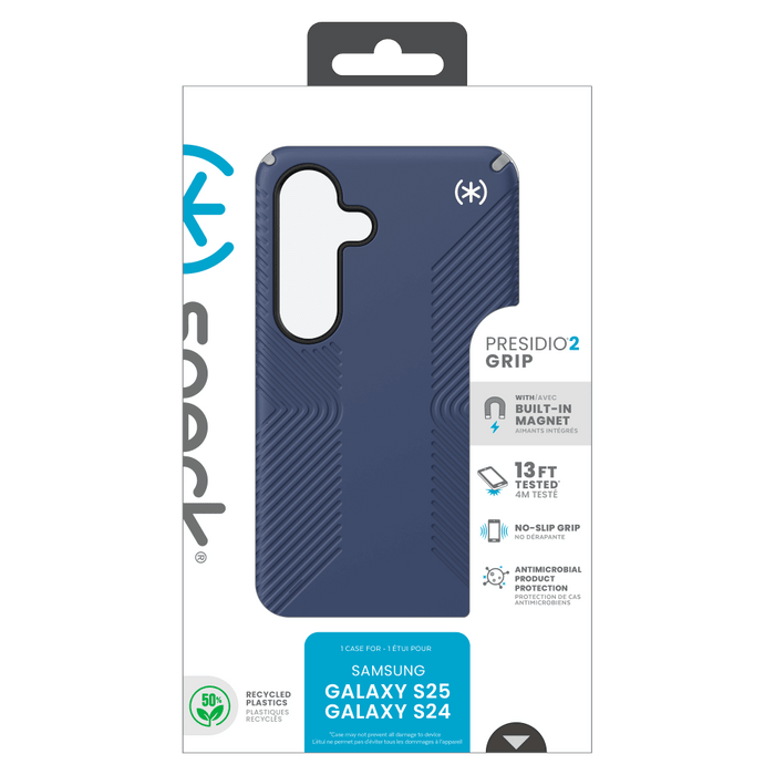 Speck Presidio2 Grip Case with Magnet for Samsung Galaxy S25