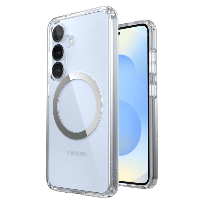 Speck Presidio Perfect Clear Case with Magnet for Samsung Galaxy S25 Clear