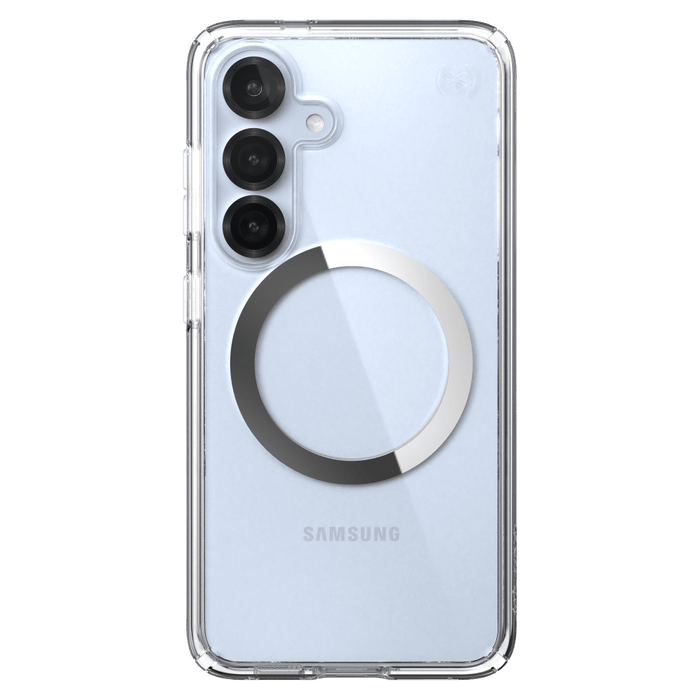 Speck Presidio Perfect Clear Case with Magnet for Samsung Galaxy S25 Clear