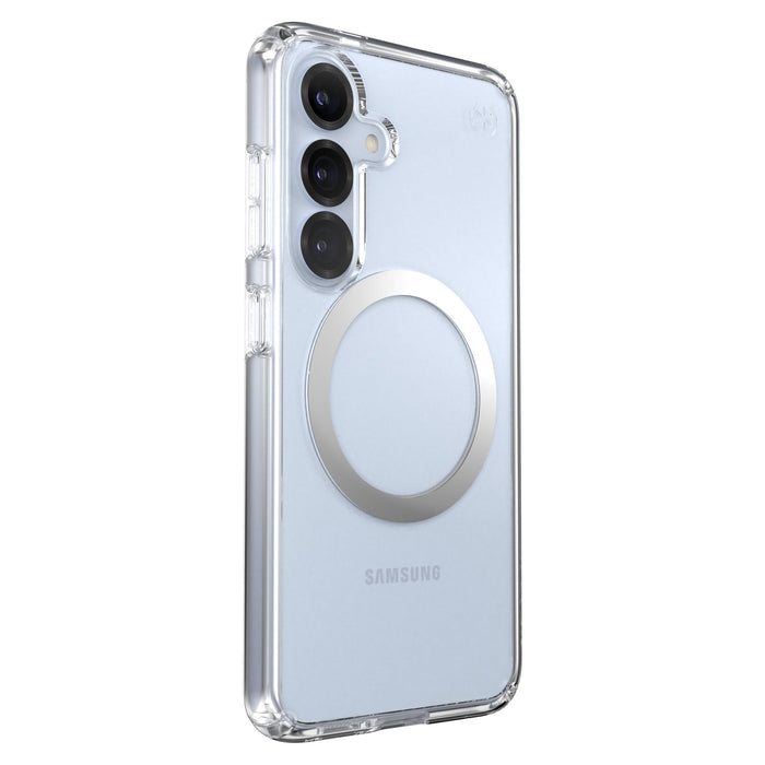 Speck Presidio Perfect Clear Case with Magnet for Samsung Galaxy S25 Clear