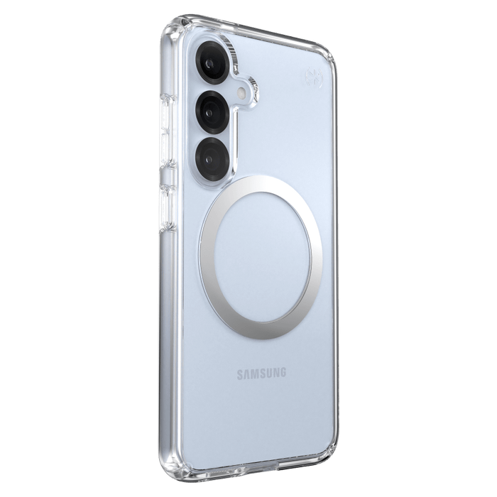 Speck Presidio Perfect Clear Case with Magnet for Samsung Galaxy S25 Clear