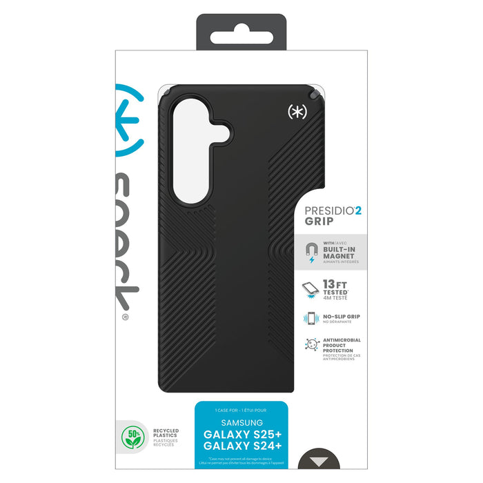 Speck Presidio2 Grip Case with Magnet for Samsung Galaxy S25 Plus