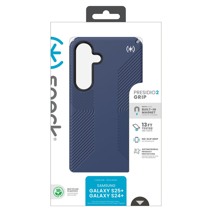 Speck Presidio2 Grip Case with Magnet for Samsung Galaxy S25 Plus
