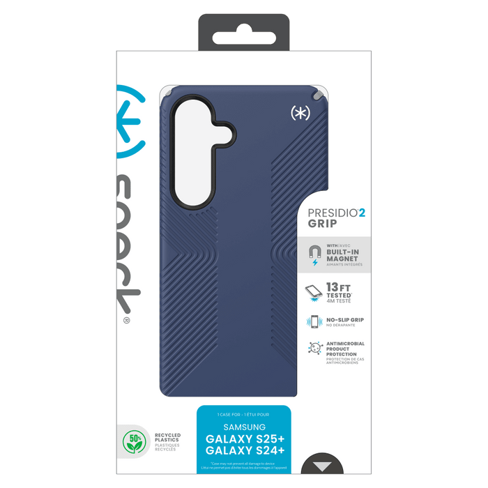 Speck Presidio2 Grip Case with Magnet for Samsung Galaxy S25 Plus