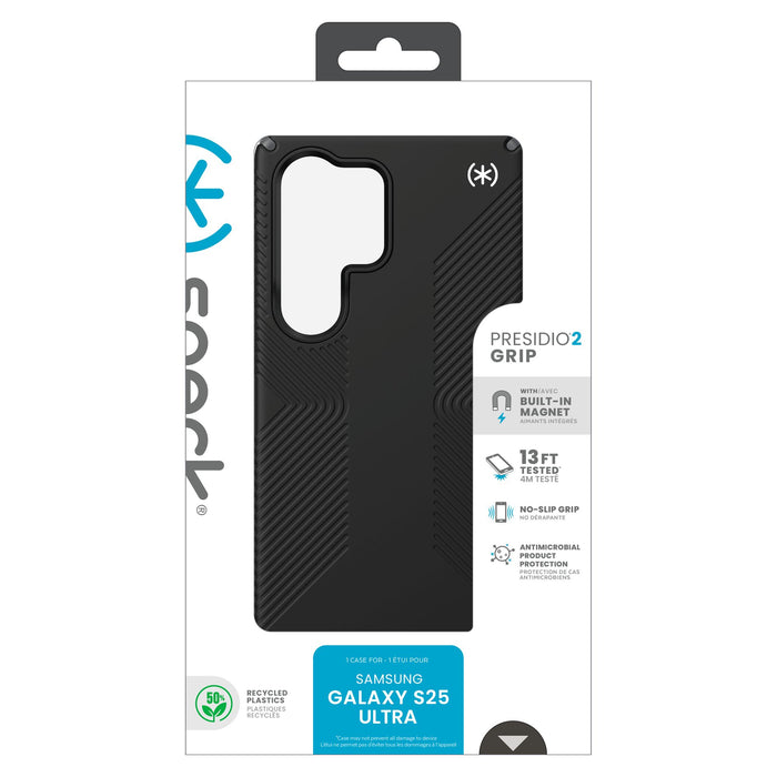 Speck Presidio2 Grip Case with Magnet for Samsung Galaxy S25 Ultra