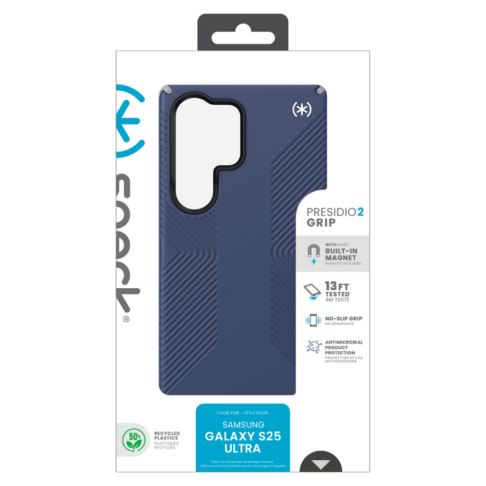 Speck Presidio2 Grip Case with Magnet for Samsung Galaxy S25 Ultra