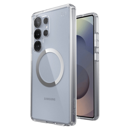 Speck Presidio Perfect Clear Case with Magnet for Samsung Galaxy S25 Ultra