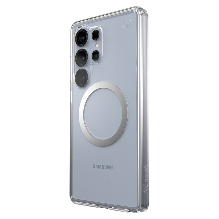 Speck Presidio Perfect Clear Case with Magnet for Samsung Galaxy S25 Ultra Clear