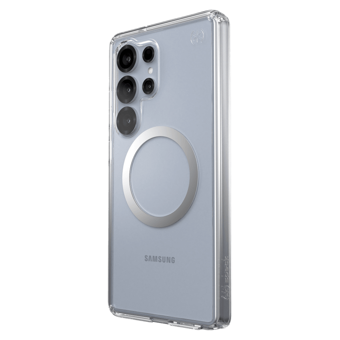 Speck Presidio Perfect Clear Case with Magnet for Samsung Galaxy S25 Ultra Clear