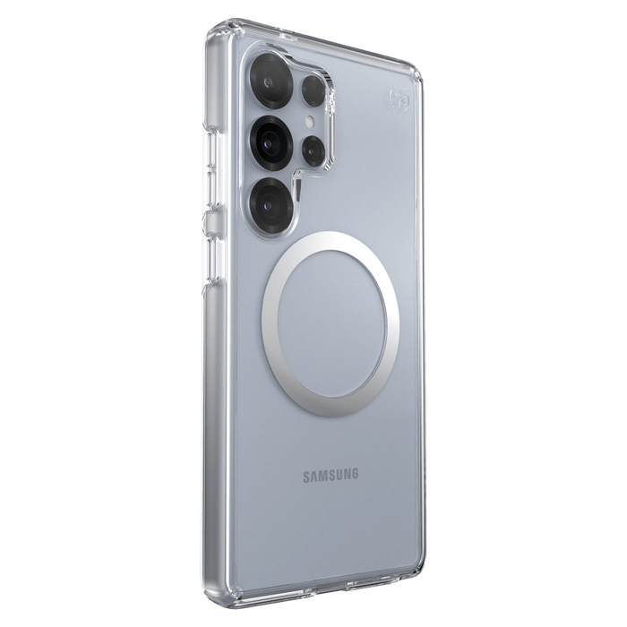 Speck Presidio Perfect Clear Case with Magnet for Samsung Galaxy S25 Ultra Clear