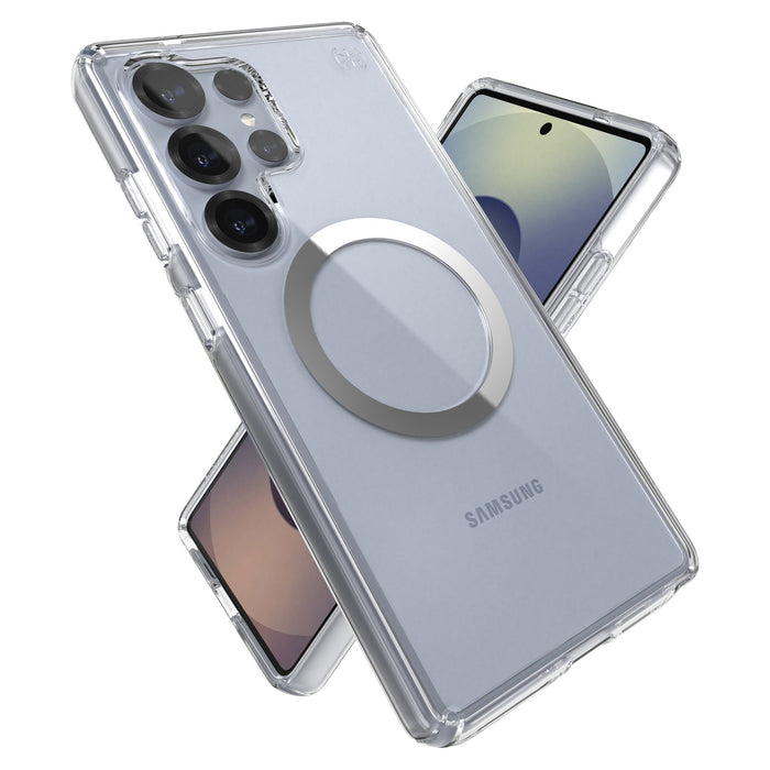 Speck Presidio Perfect Clear Case with Magnet for Samsung Galaxy S25 Ultra Clear