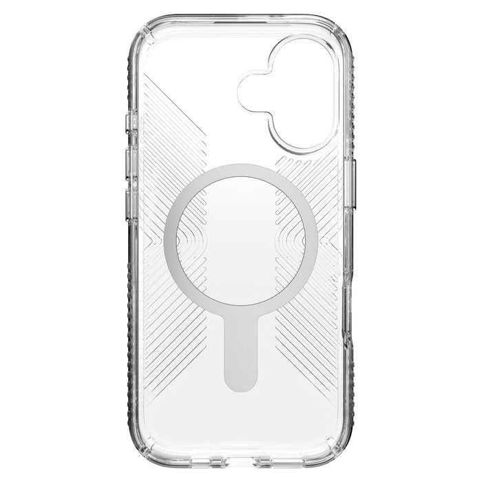 Speck Presidio Perfect Clear Grip Case with ClickLock for Apple iPhone 17 Clear