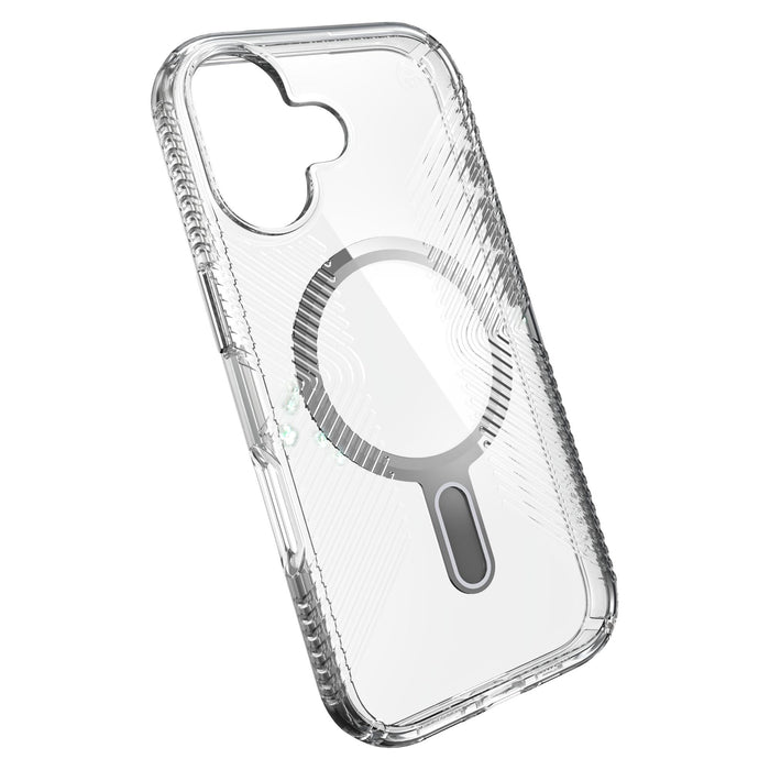 Speck Presidio Perfect Clear Grip Case with ClickLock for Apple iPhone 17 Clear