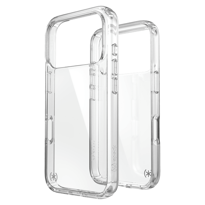 Speck Presidio Perfect Clear Case for Apple iPhone 17 Pro Clear