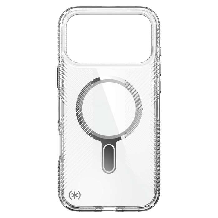 Speck Presidio Perfect Clear Grip Case with ClickLock for Apple iPhone 17 Pro Max Clear