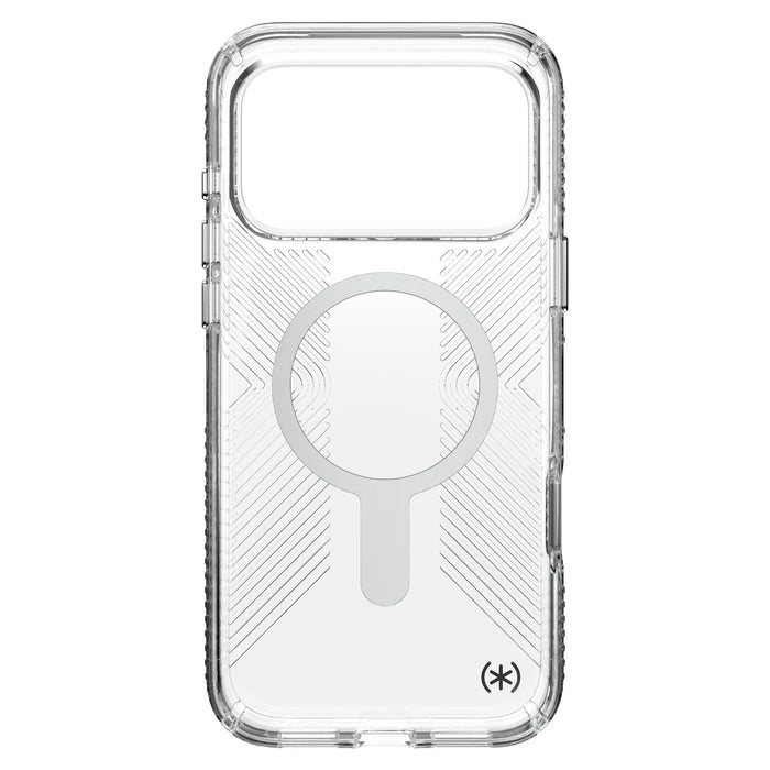 Speck Presidio Perfect Clear Grip Case with ClickLock for Apple iPhone 17 Pro Max Clear